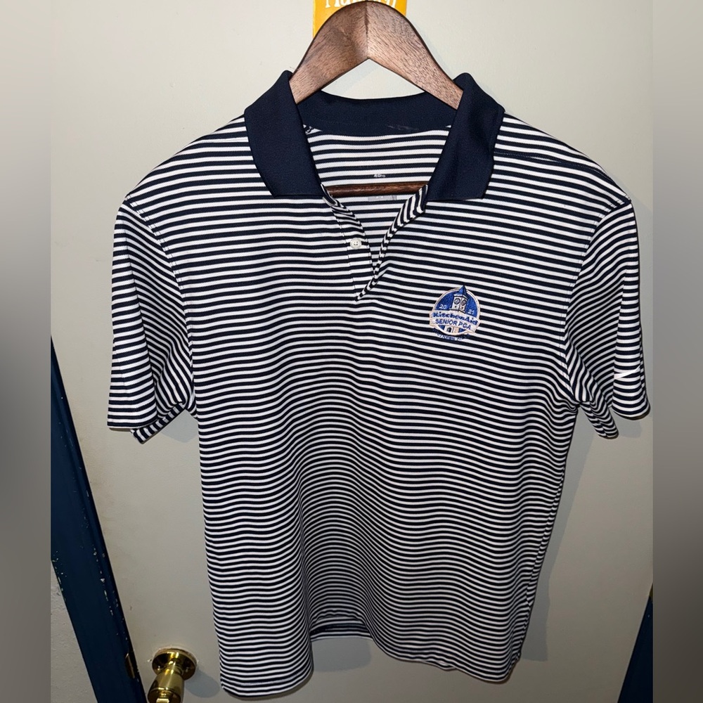 Striped Polo Golf Shirt - Southern Hills Tulsa